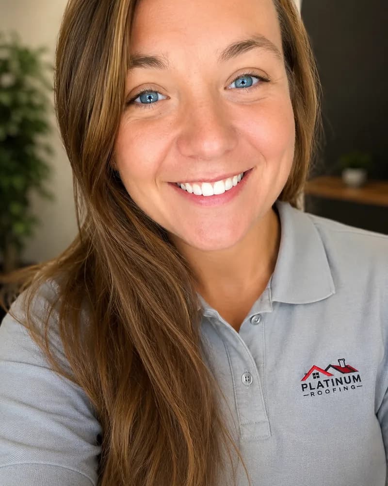 Amy Frix, Office Manager at Platinum Roofing