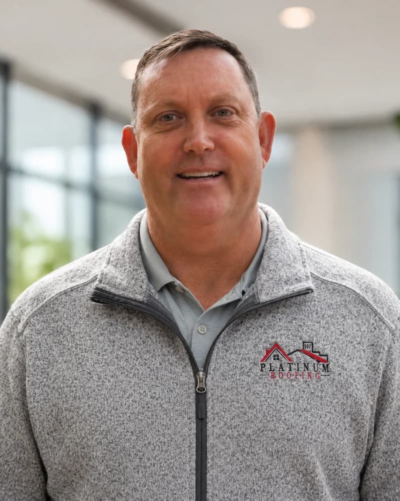 Robert Shelby, General Manager of Platinum Roofing