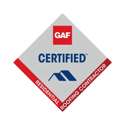 GAF Certified Residential Roofing Contractor