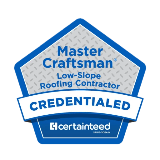 CertainTeed Master Craftsman — Low-Slope Roofing Contractor