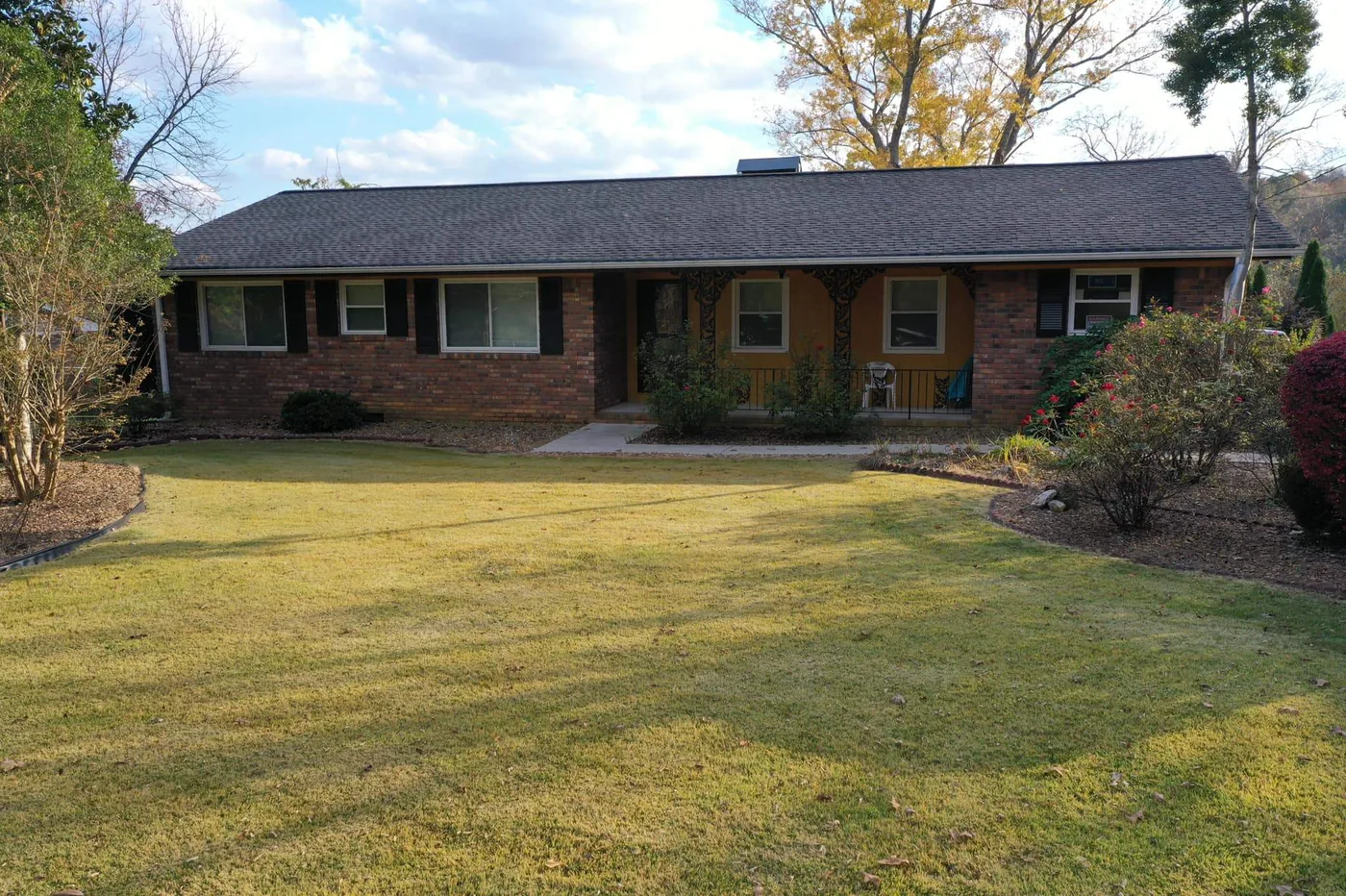 A completed, properly ventilated residential roof in metro Atlanta